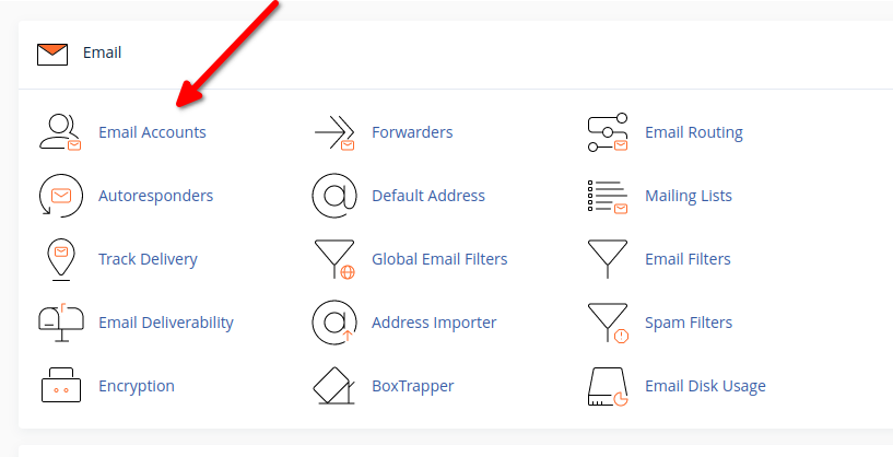 cPanel Email picture
