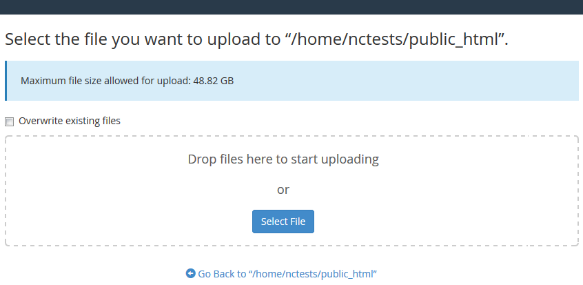 Uploading Files
