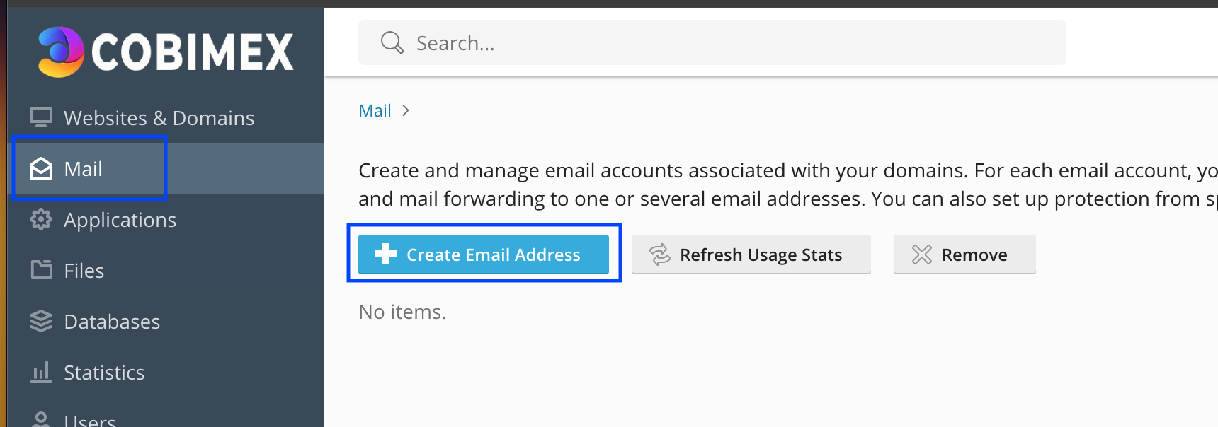 Create Email Address